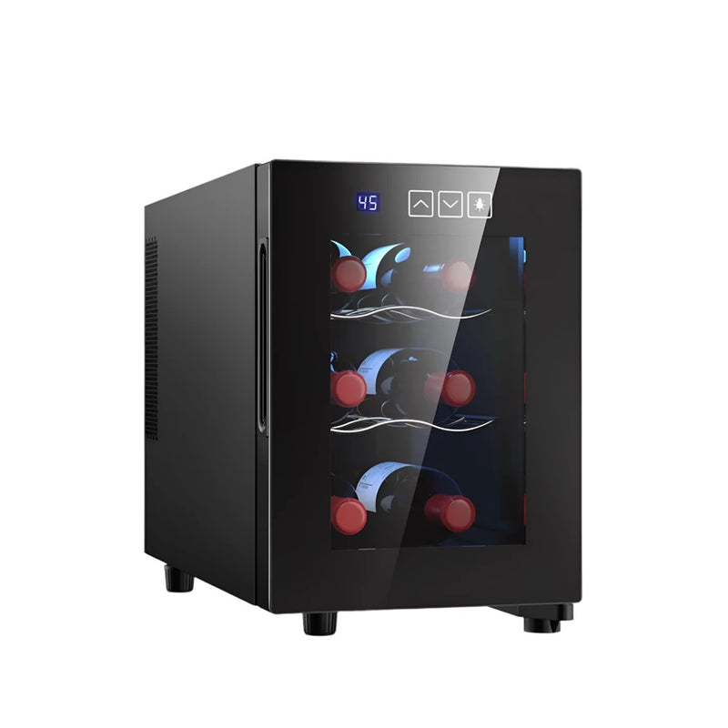 6 bottle wine fridge horizontal clearance